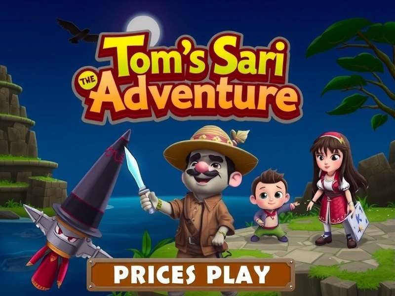 Tom S Sari Adventure Game Cover